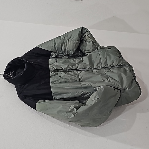 Perry Ellis Portfolio Men's Reversible Down Feather Puffer Jacket Black Size XL - Picture 5 of 12